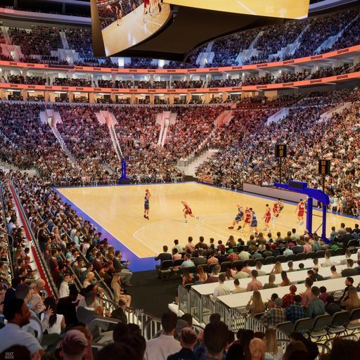 Xfinity Mobile Arena - Section 117 Seat View