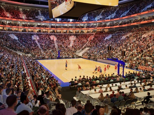 Xfinity Mobile Arena - Section 117 Seat View