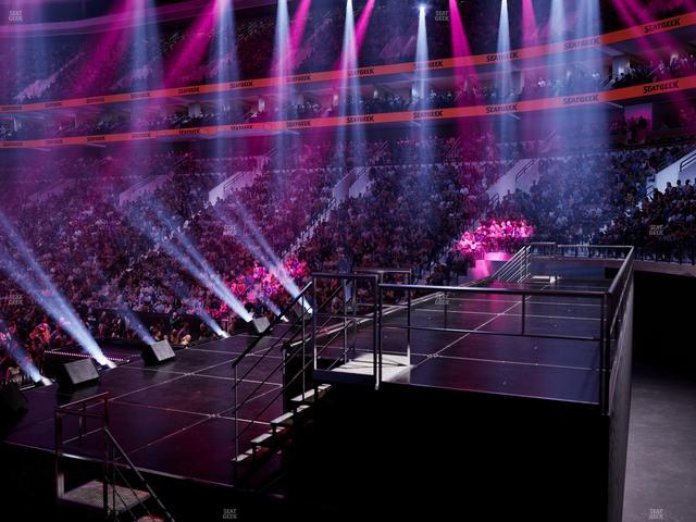 Xfinity Mobile Arena - Section 117 Seat View