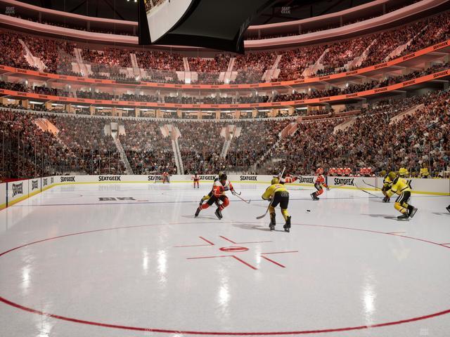 Xfinity Mobile Arena - Section 117 Seat View