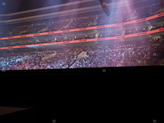 Xfinity Mobile Arena - Section 117 Seat View