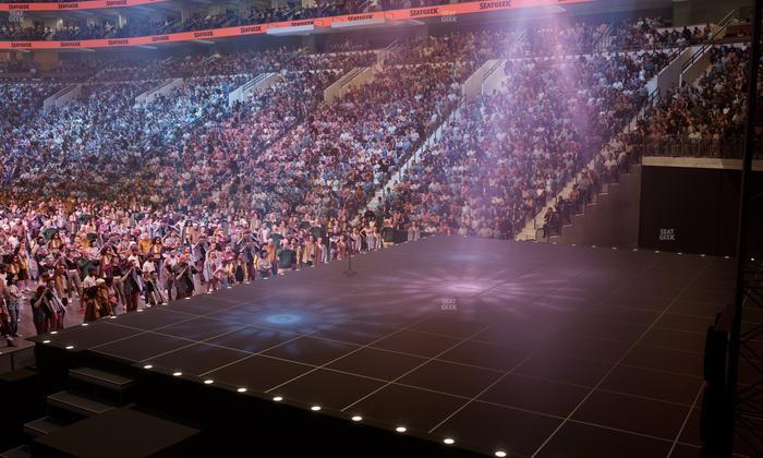 Xfinity Mobile Arena - Section 117 Seat View