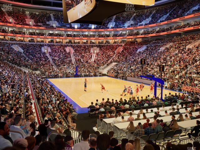 Xfinity Mobile Arena - Section 117 Seat View
