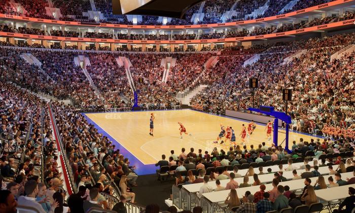 Xfinity Mobile Arena - Section 117 Seat View