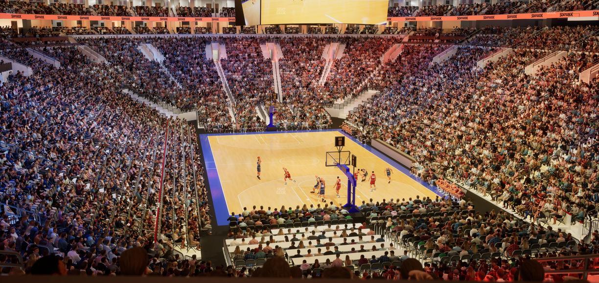 Xfinity Mobile Arena - Section 118 A Seat View