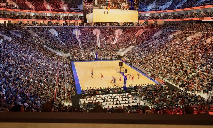 Xfinity Mobile Arena - Section 118 A Seat View