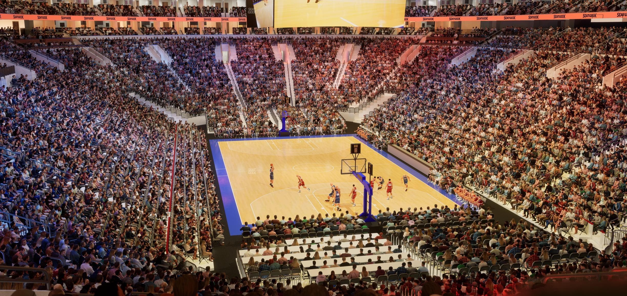 Xfinity Mobile Arena - Section 118 A Seat View