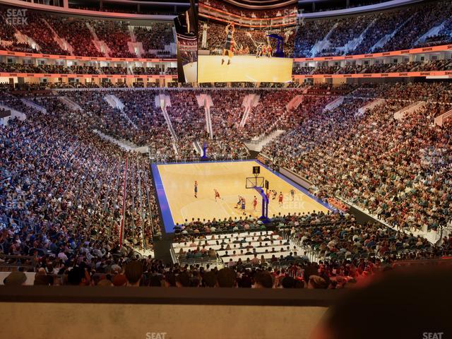 Xfinity Mobile Arena - Section 118 A Seat View
