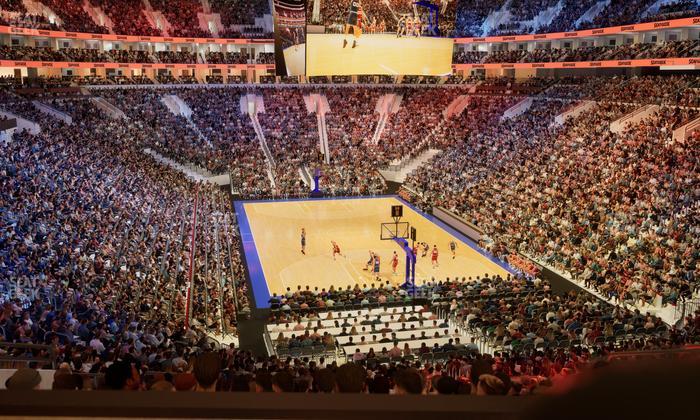 Xfinity Mobile Arena - Section 118 A Seat View