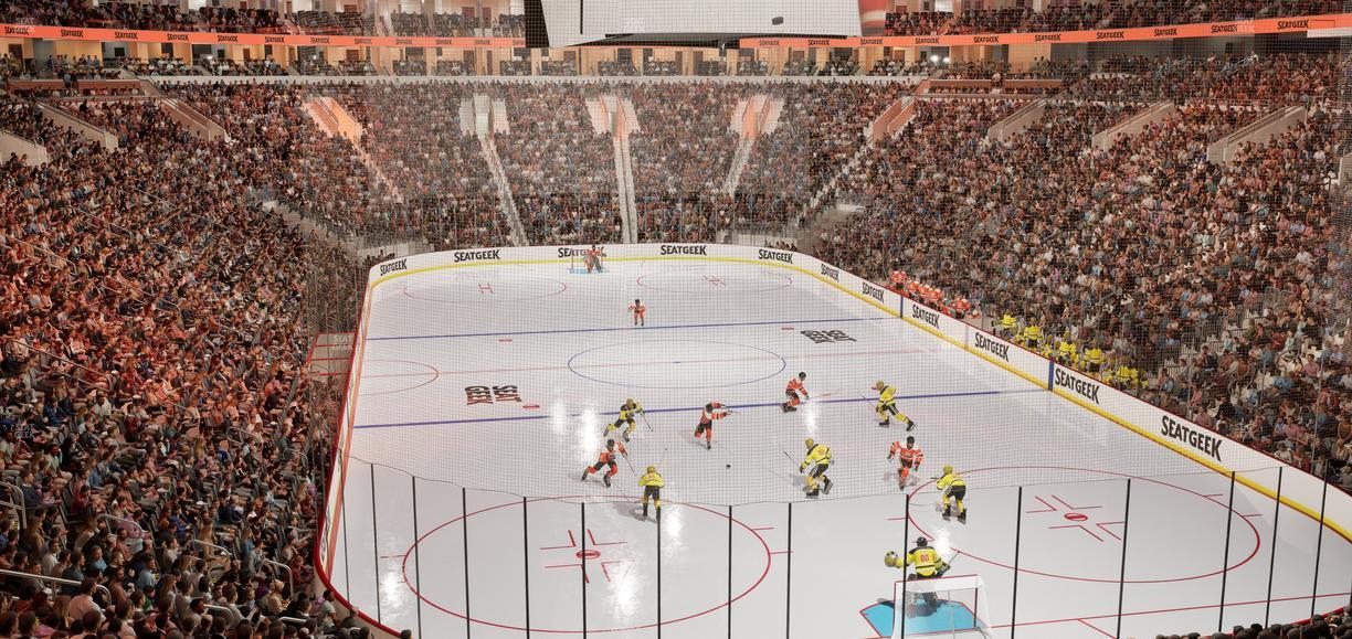Xfinity Mobile Arena - Section 118 Seat View