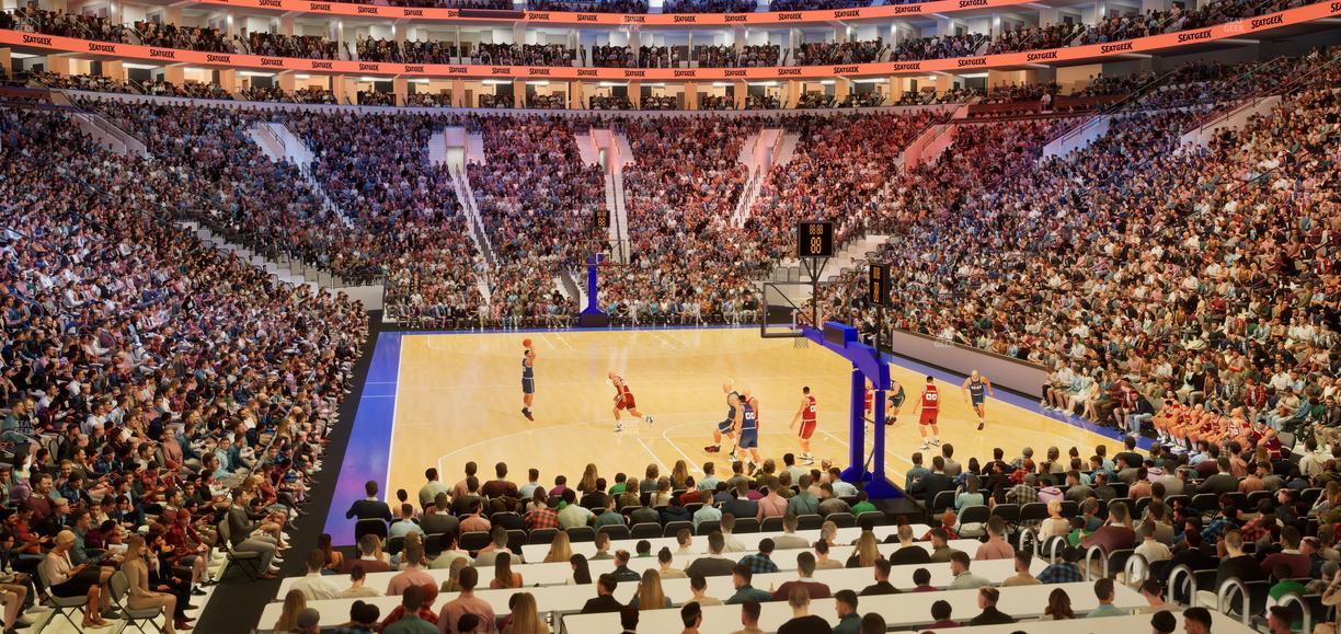 Xfinity Mobile Arena - Section 118 Seat View