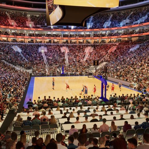 Xfinity Mobile Arena - Section 118 Seat View