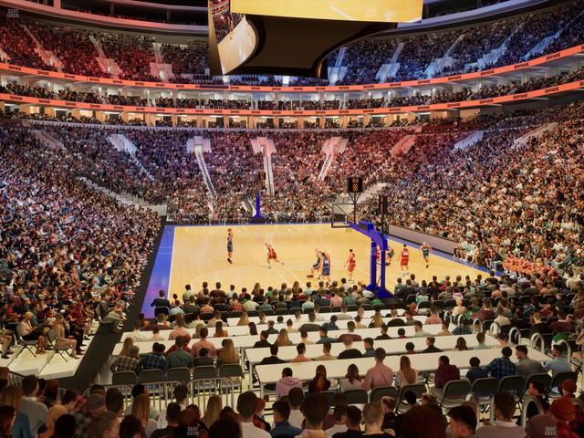 Xfinity Mobile Arena - Section 118 Seat View
