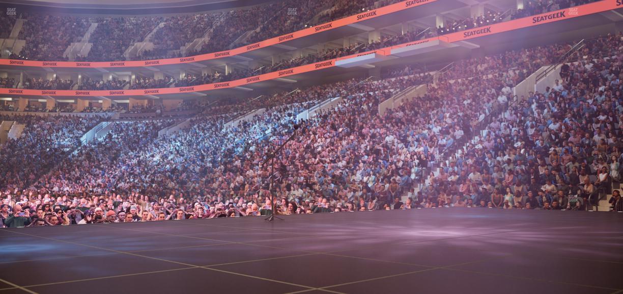 Xfinity Mobile Arena - Section 118 Seat View