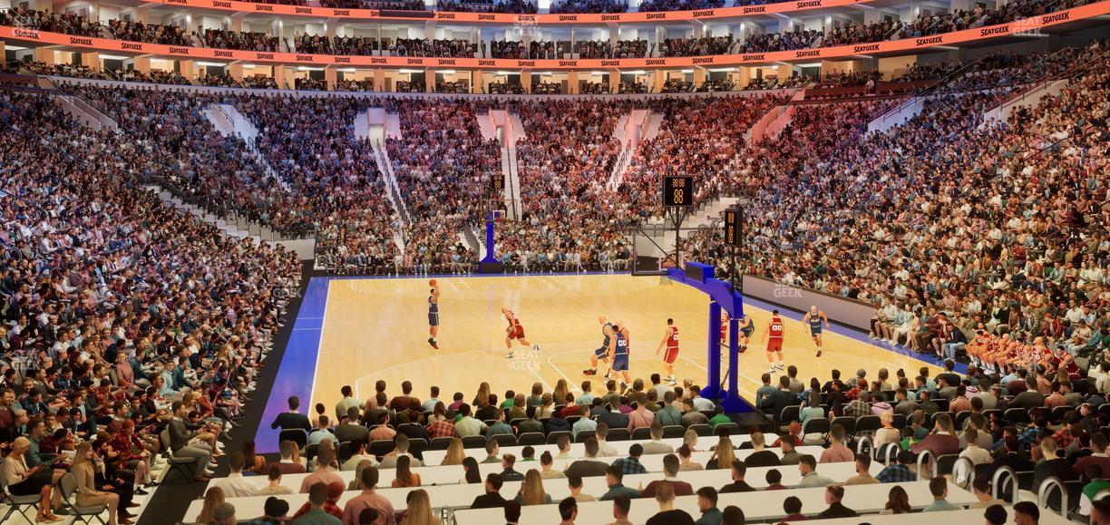 Xfinity Mobile Arena - Section 118 Seat View