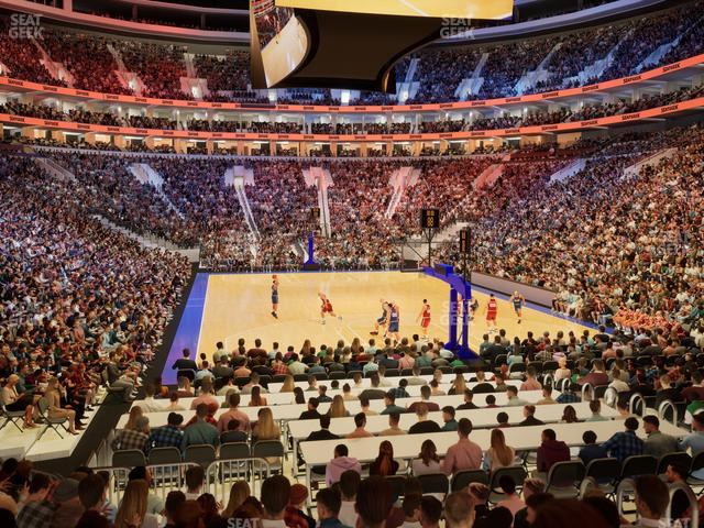 Xfinity Mobile Arena - Section 118 Seat View
