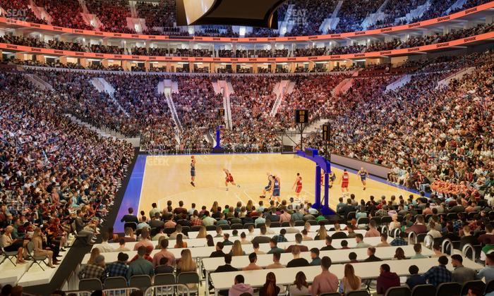 Xfinity Mobile Arena - Section 118 Seat View