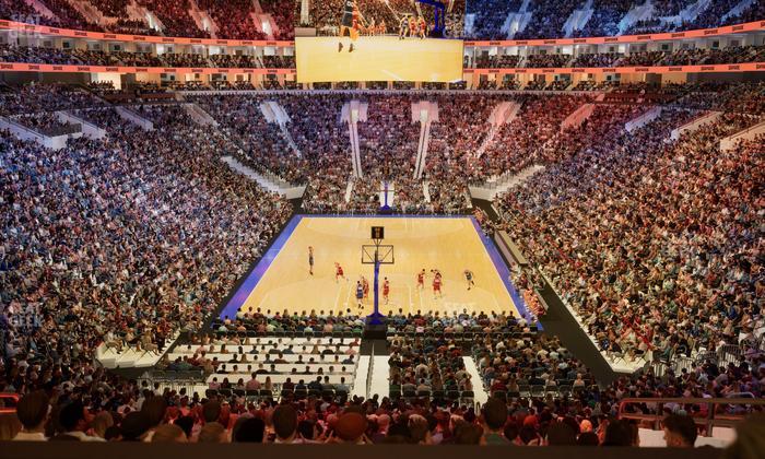 Xfinity Mobile Arena - Section 119 A Seat View