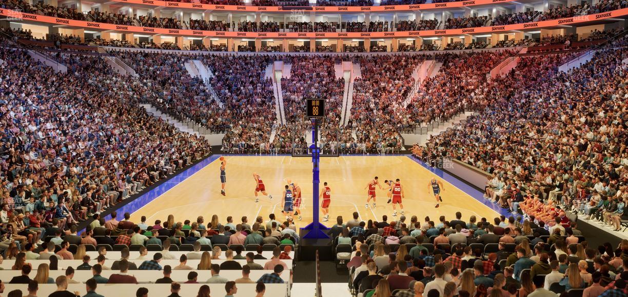 Xfinity Mobile Arena - Section 119 Seat View