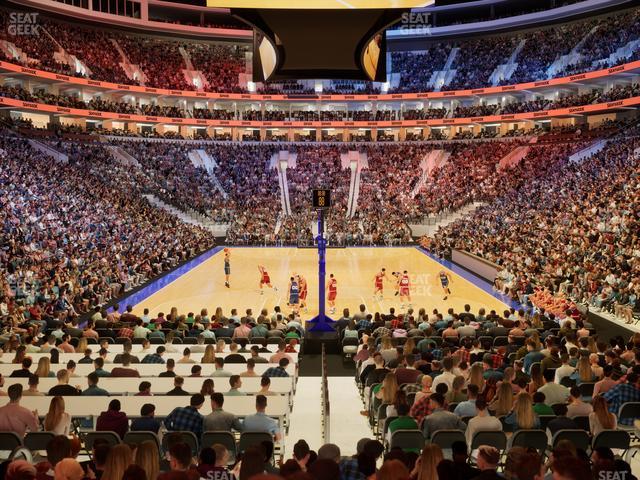 Xfinity Mobile Arena - Section 119 Seat View