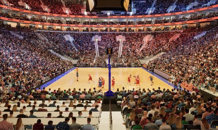 Xfinity Mobile Arena - Section 119 Seat View