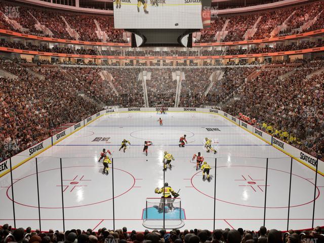 Xfinity Mobile Arena - Section 119 Seat View