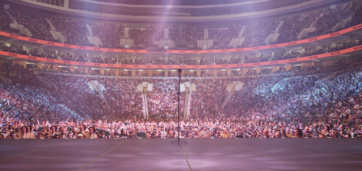 Xfinity Mobile Arena - Section 119 Seat View