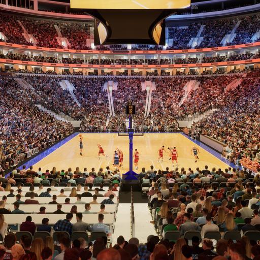 Xfinity Mobile Arena - Section 119 Seat View