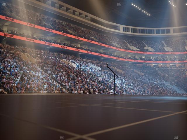 Xfinity Mobile Arena - Section 120 A Seat View