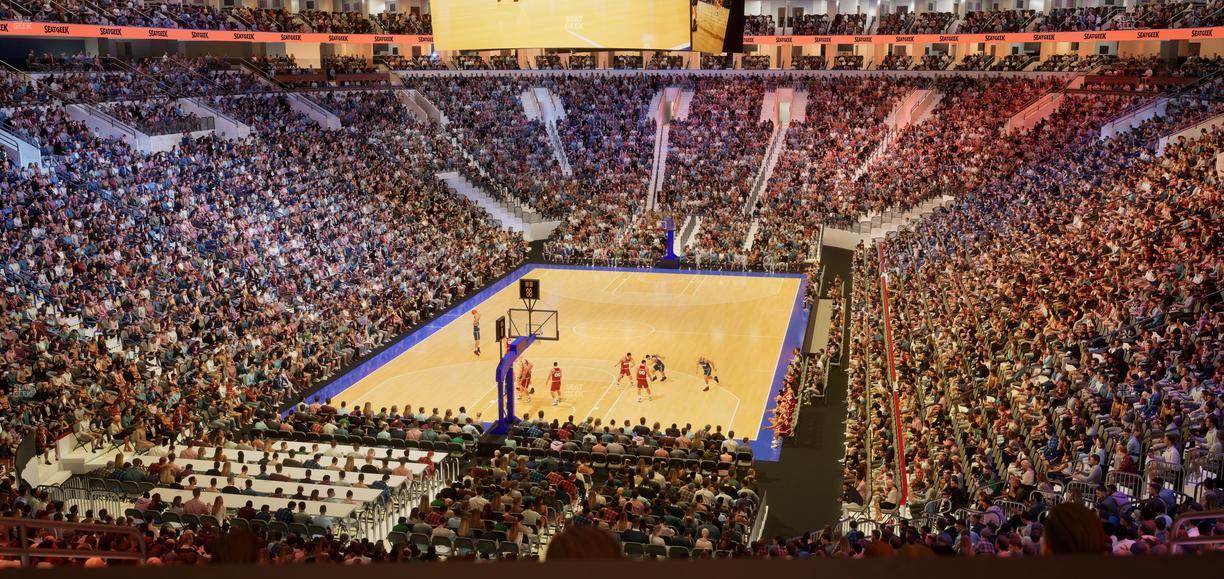 Xfinity Mobile Arena - Section 120 A Seat View
