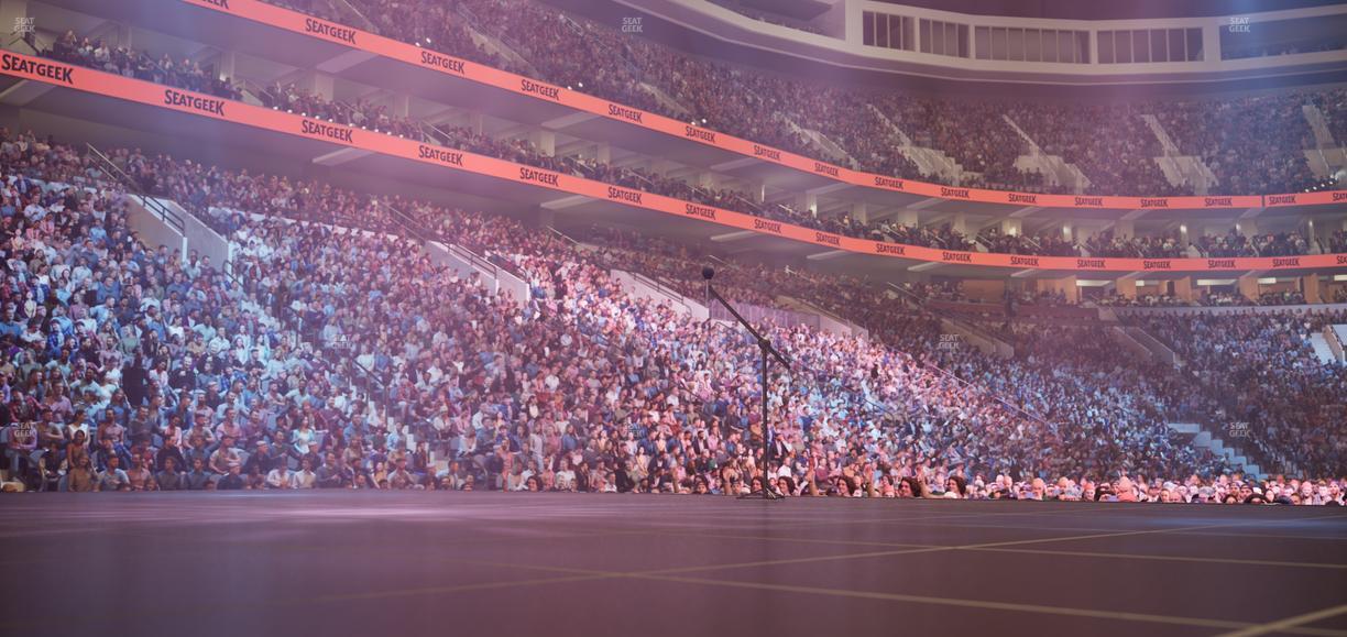 Xfinity Mobile Arena - Section 120 A Seat View