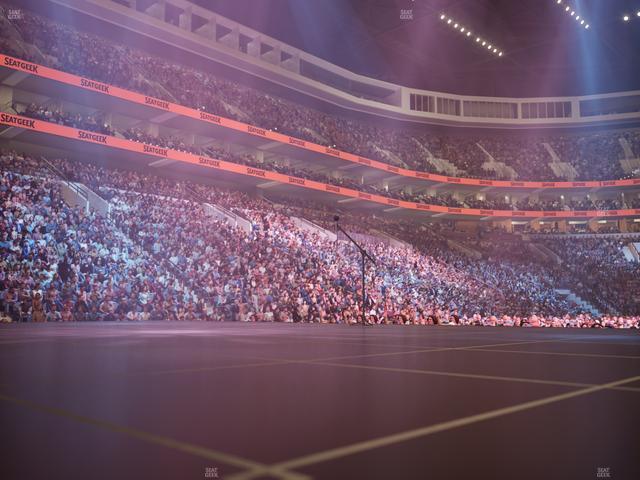 Xfinity Mobile Arena - Section 120 A Seat View