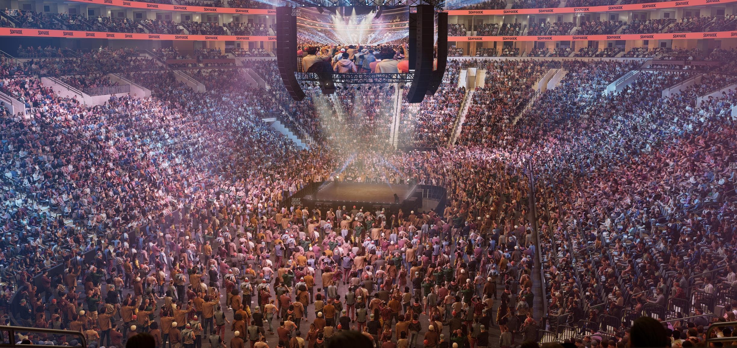 Xfinity Mobile Arena - Section 120 A Seat View