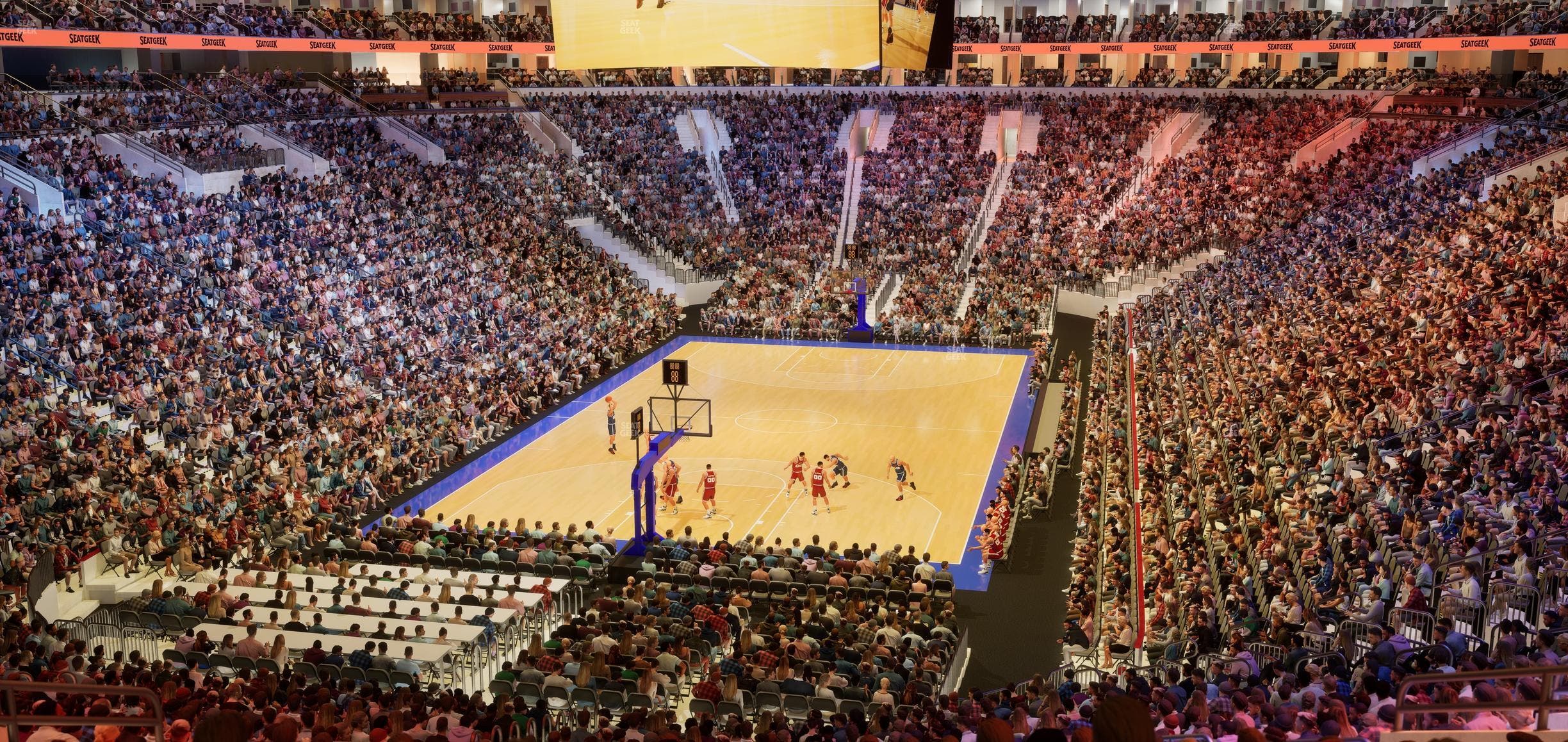 Xfinity Mobile Arena - Section 120 A Seat View