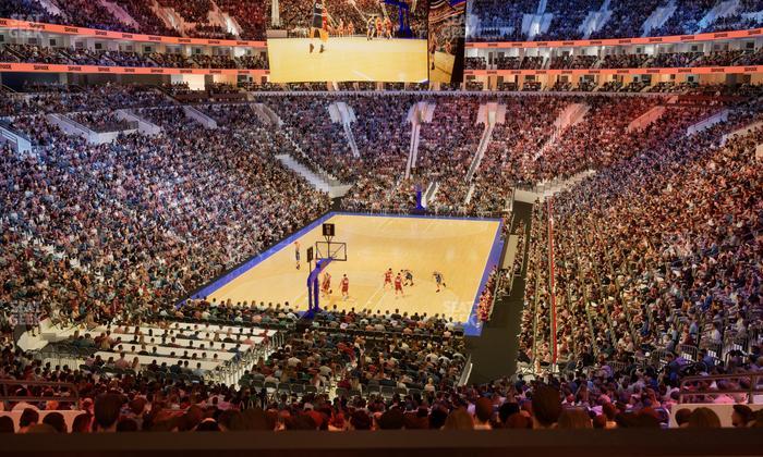 Xfinity Mobile Arena - Section 120 A Seat View