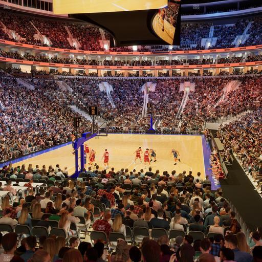 Xfinity Mobile Arena - Section 120 Seat View