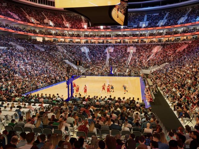 Xfinity Mobile Arena - Section 120 Seat View