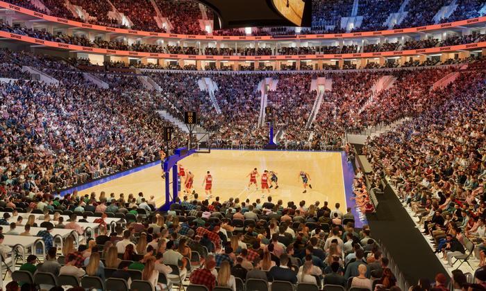 Xfinity Mobile Arena - Section 120 Seat View