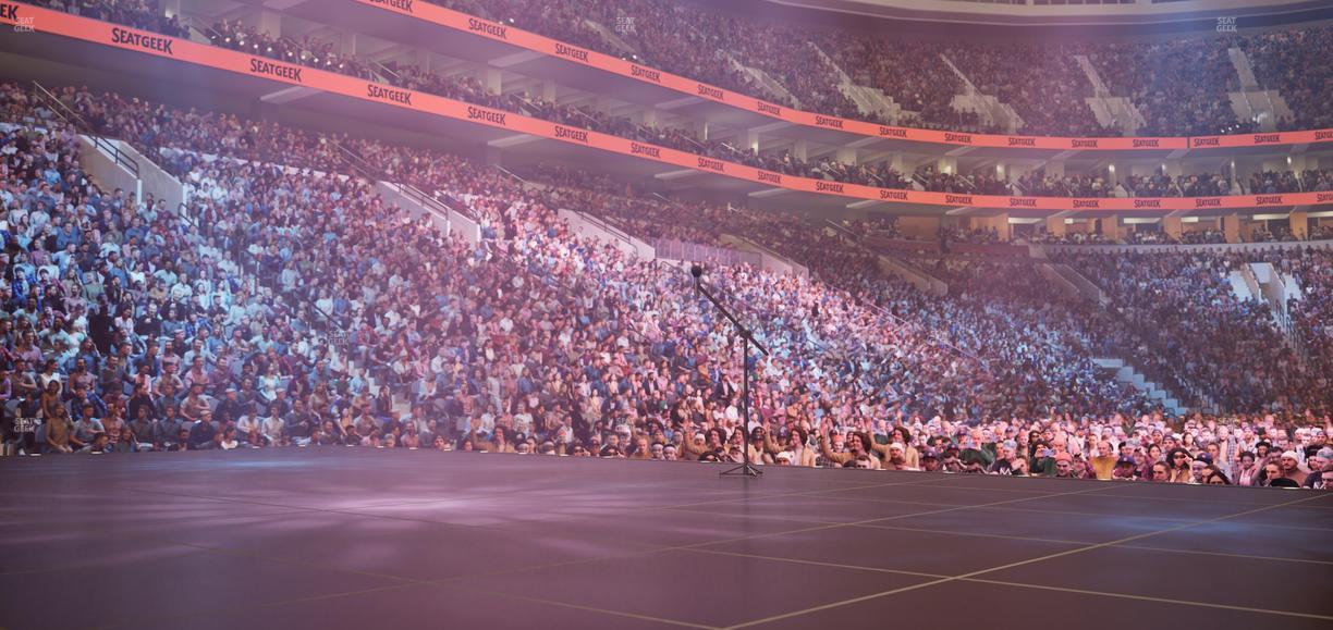 Xfinity Mobile Arena - Section 120 Seat View