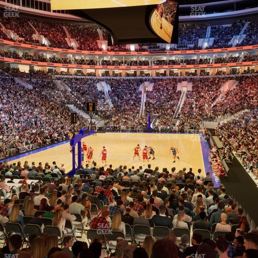 Xfinity Mobile Arena - Section 120 Seat View
