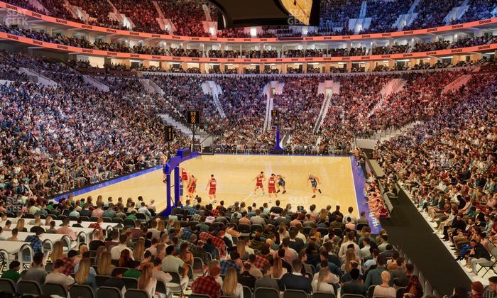 Xfinity Mobile Arena - Section 120 Seat View