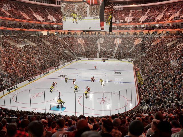 Xfinity Mobile Arena - Section 120 Seat View