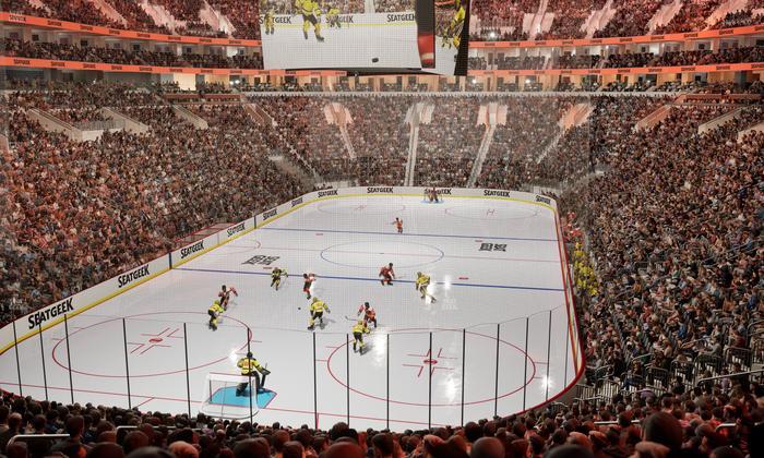 Xfinity Mobile Arena - Section 120 Seat View