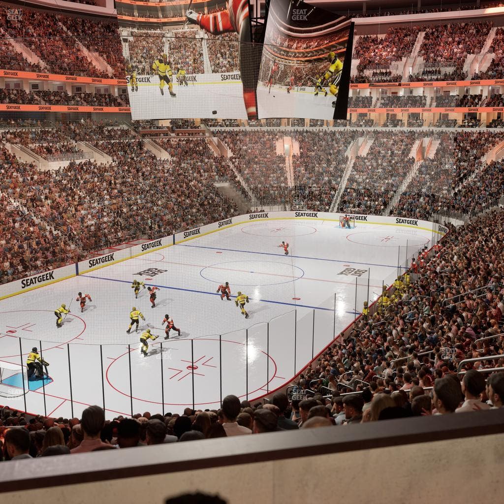 Xfinity Mobile Arena - Section 121 A Seat View