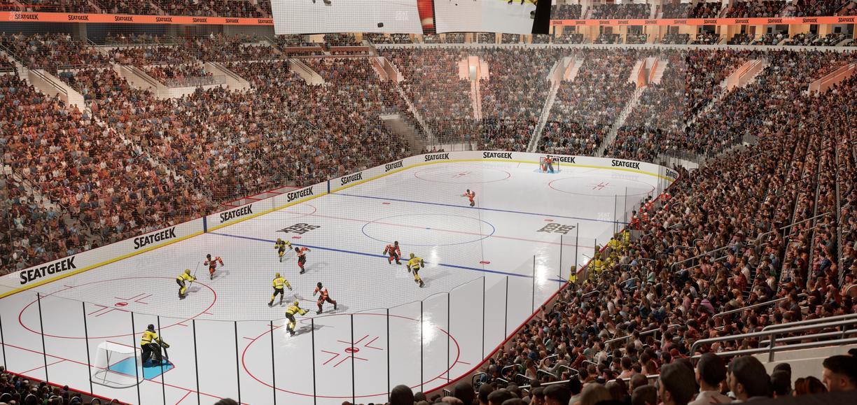 Xfinity Mobile Arena - Section 121 A Seat View