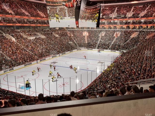 Xfinity Mobile Arena - Section 121 A Seat View