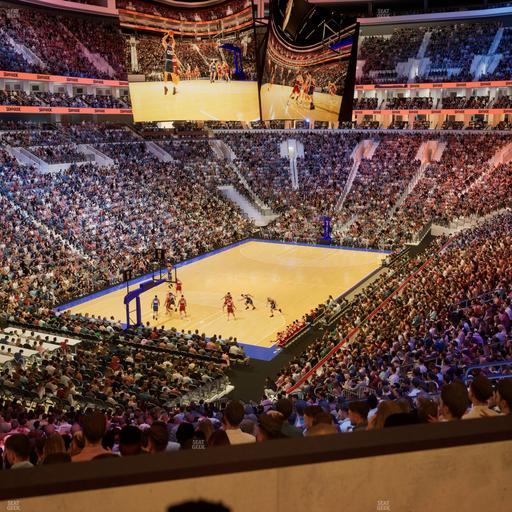 Xfinity Mobile Arena - Section 121 A Seat View