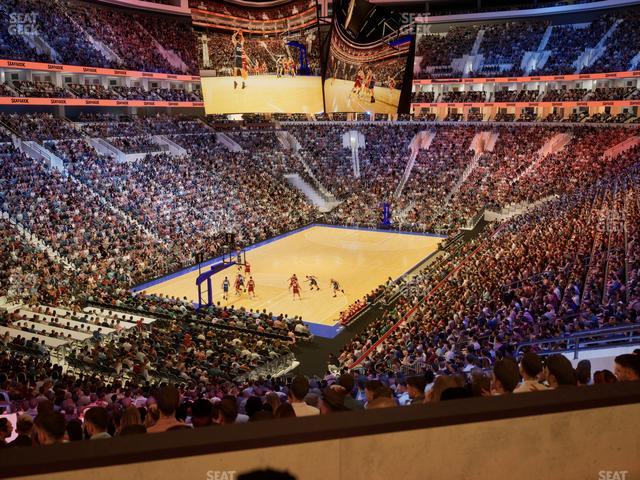 Xfinity Mobile Arena - Section 121 A Seat View