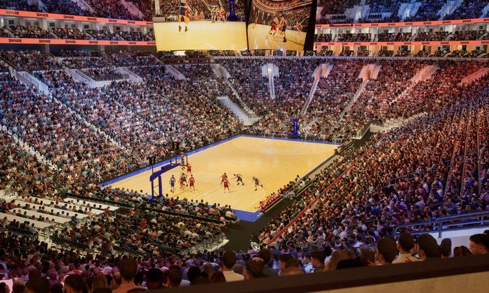 Xfinity Mobile Arena - Section 121 A Seat View