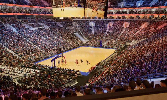 Xfinity Mobile Arena - Section 121 A Seat View